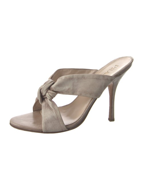 Prada Leather Slides