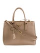 Prada Saffiano Leather Galleria Double Zip Large