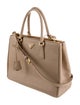 Prada Saffiano Leather Galleria Double Zip Large