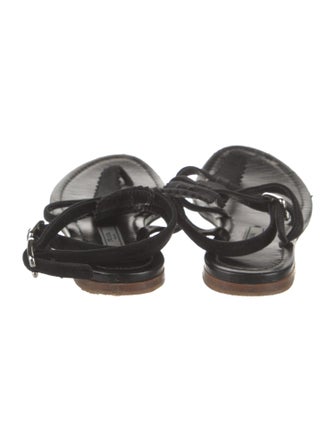 Prada Suede Gladiator Sandals