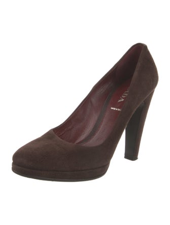 Prada Suede Pumps