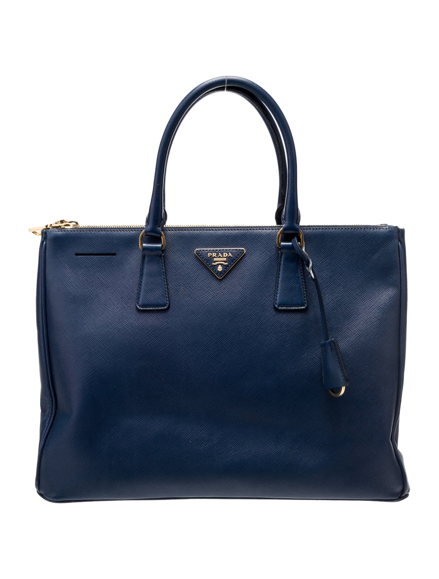 Prada Saffiano Leather Galleria Double Zip Medium