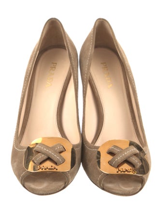 Prada Suede Pumps