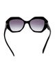 Prada Oversize Gradient Sunglasses