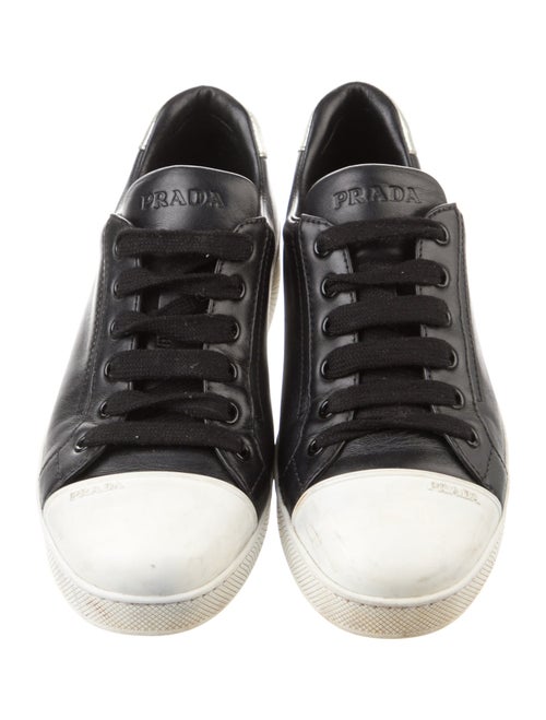 Prada Leather Sneakers