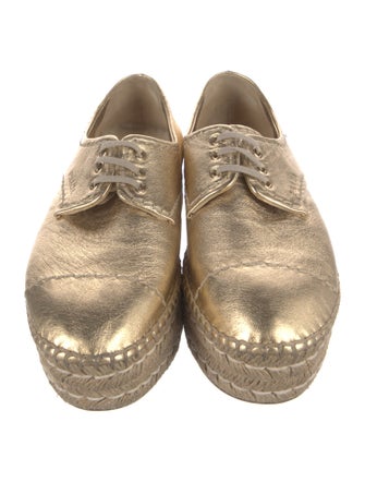 Prada Leather Espadrilles