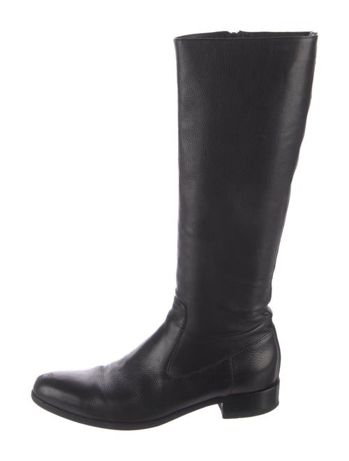 Prada Leather Riding Boots