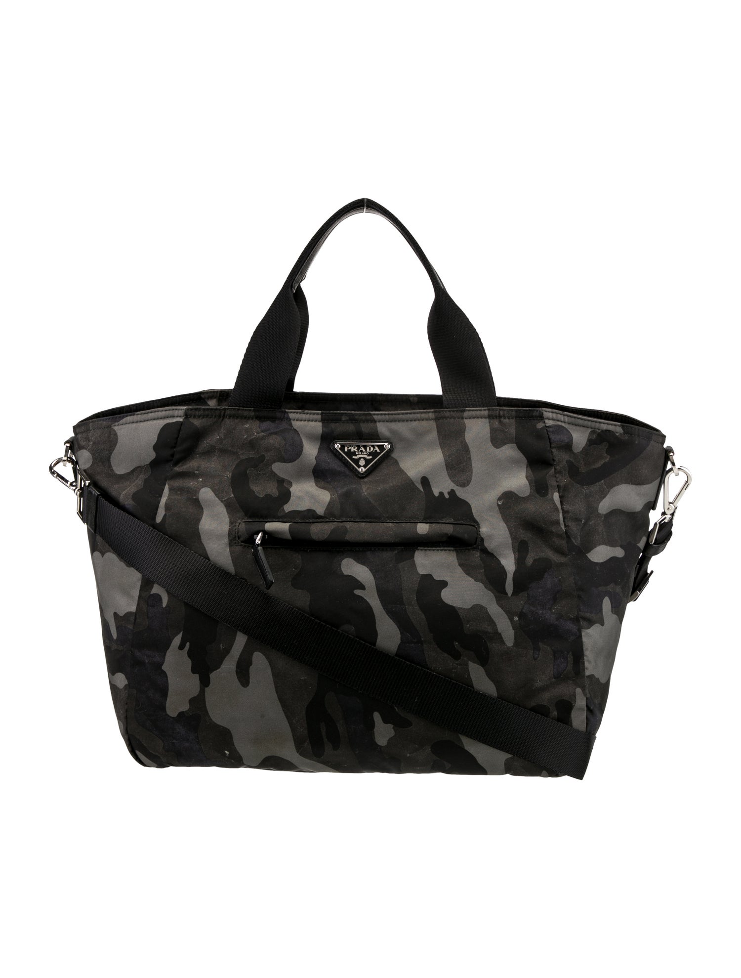 Prada Tessuto Nylon Weekender Bag