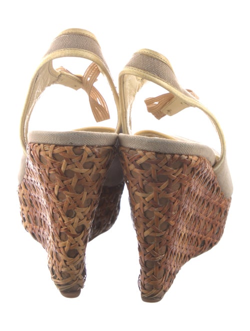 Prada Leather Espadrilles