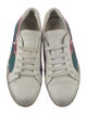 Prada Leather Printed Sneakers