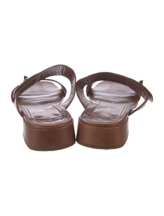 Prada Leather Slides