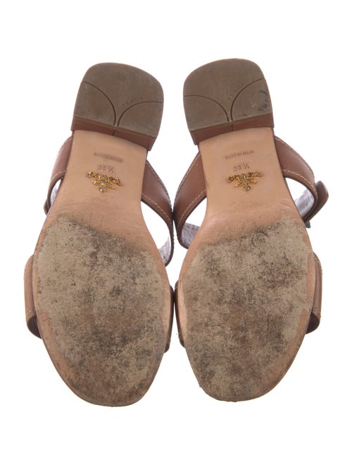 Prada Leather Slides