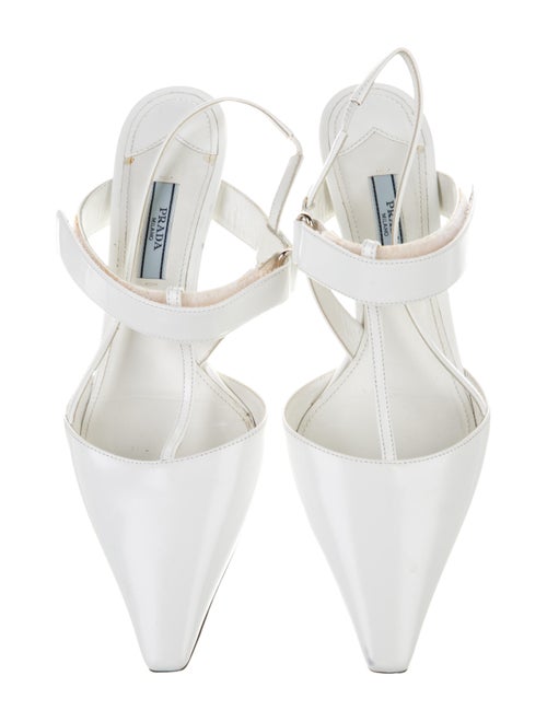 Prada Leather T-Strap Pumps