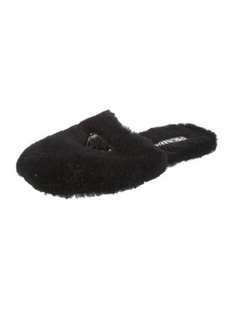 Prada Shearling Flats