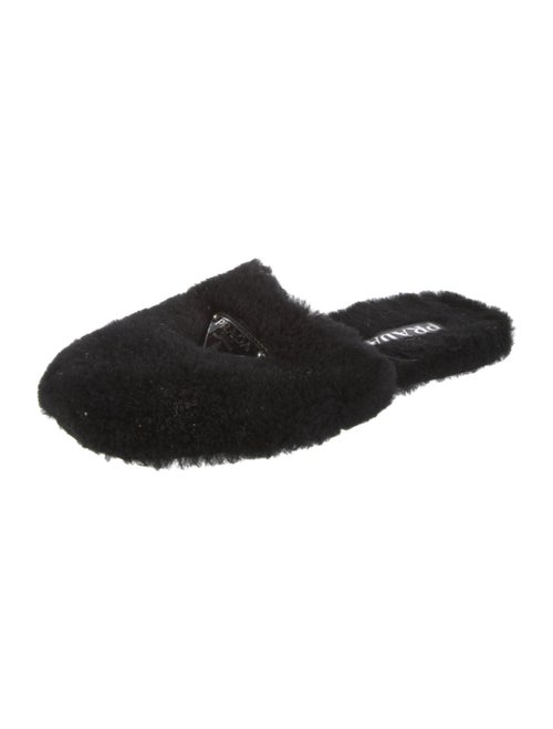 Prada Shearling Flats