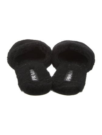 Prada Shearling Flats