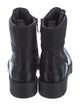 Prada Leather Combat Boots
