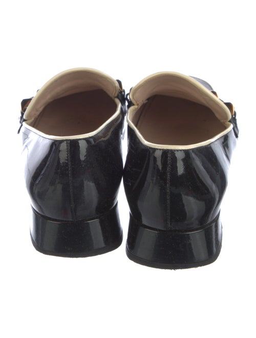 Prada Patent Leather Striped Pumps