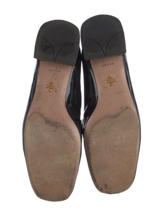 Prada Patent Leather Striped Pumps