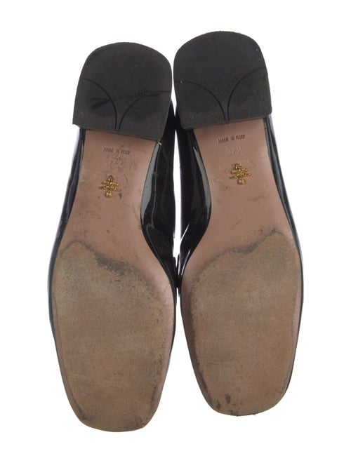 Prada Patent Leather Striped Pumps