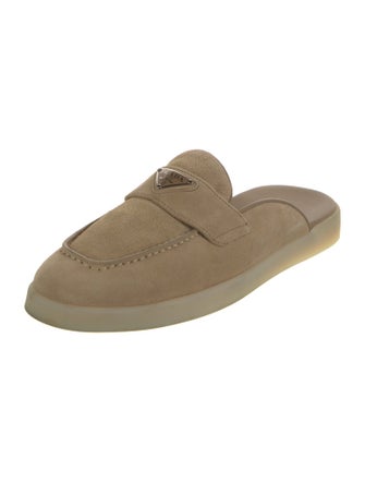 Prada Suede Mules