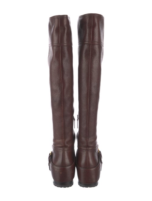Prada Leather Riding Boots