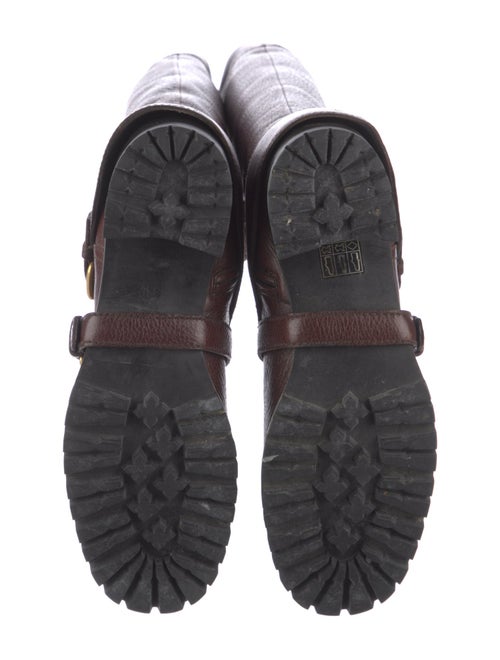 Prada Leather Riding Boots