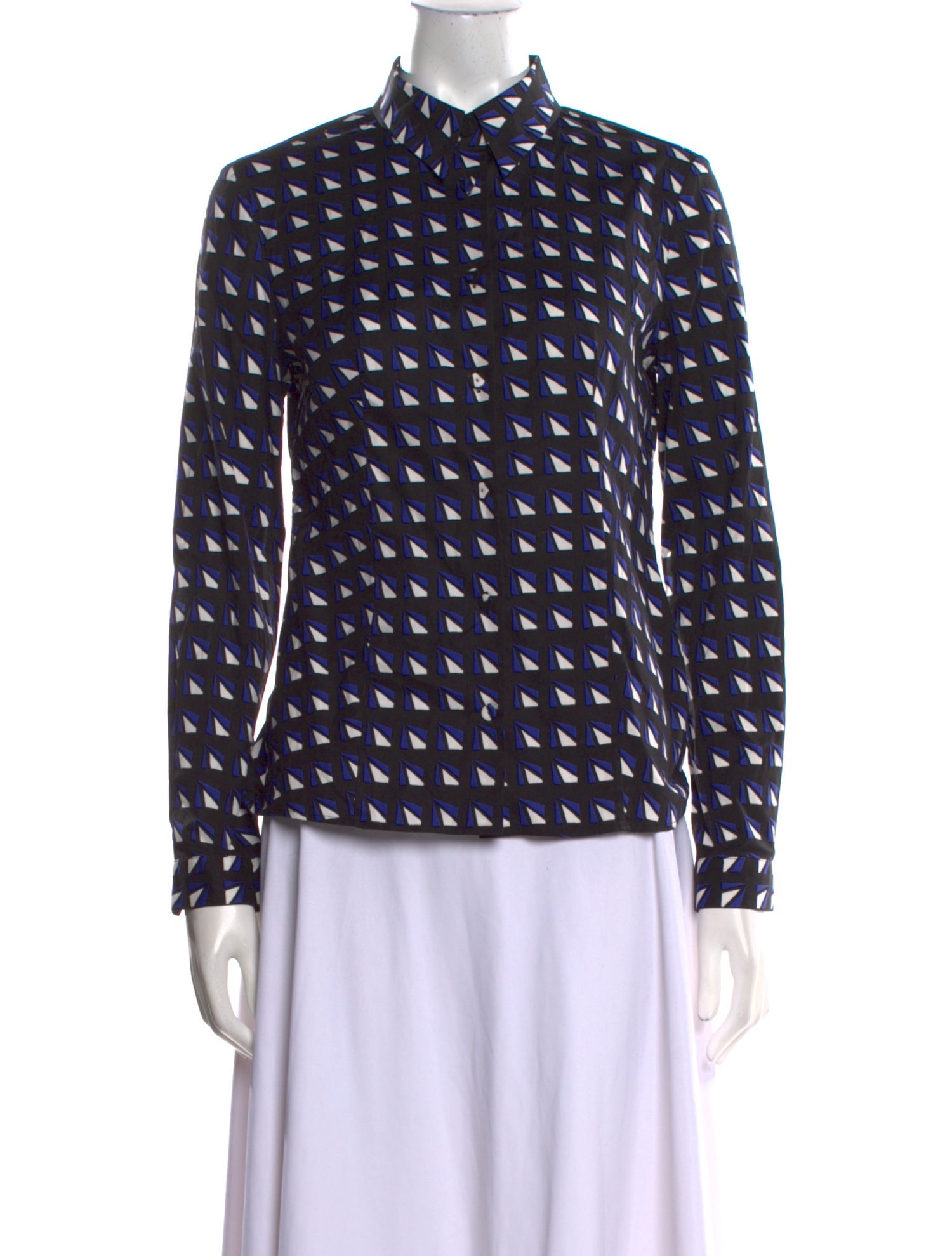 Prada 2014 Printed Blouse