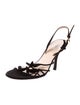 Prada Suede Slingback Sandals