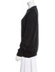 Prada Virgin Wool Crew Neck Sweater
