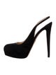 Prada Suede Slingback Pumps