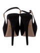 Prada Suede Slingback Pumps