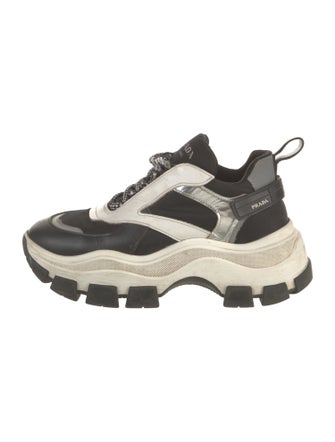 Prada Leather Chunky Sneakers