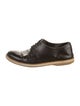 Prada Leather Monk Straps