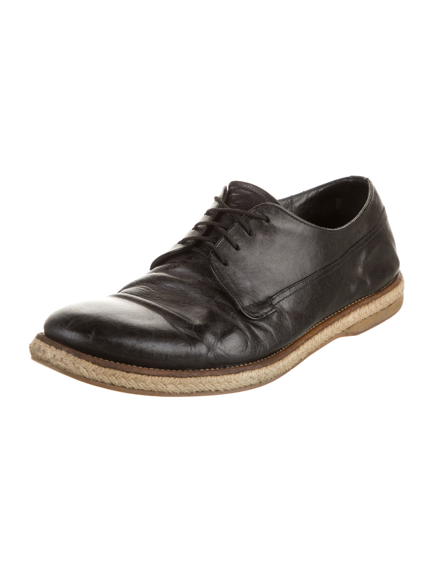Prada Leather Monk Straps