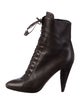 Prada Leather Lace-Up Boots