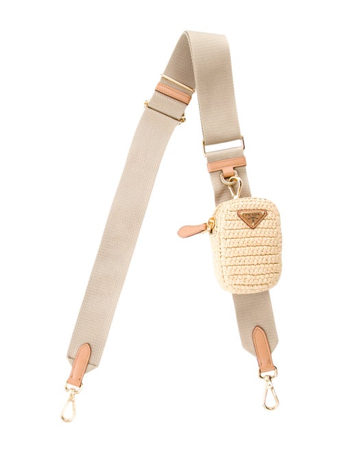 Prada Prada canvas bag strap