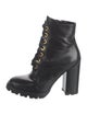 Prada Leather Combat Boots