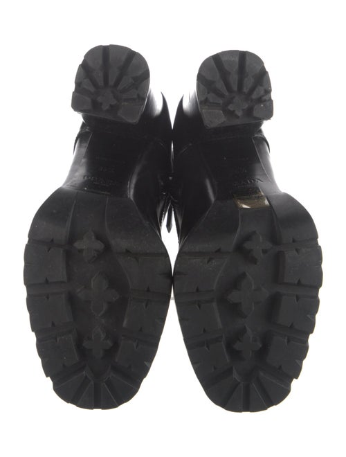 Prada Leather Combat Boots