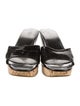 Prada Patent Leather Slides