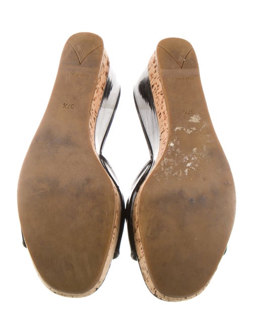 Prada Patent Leather Slides