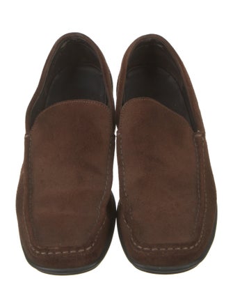 Prada Suede Loafers