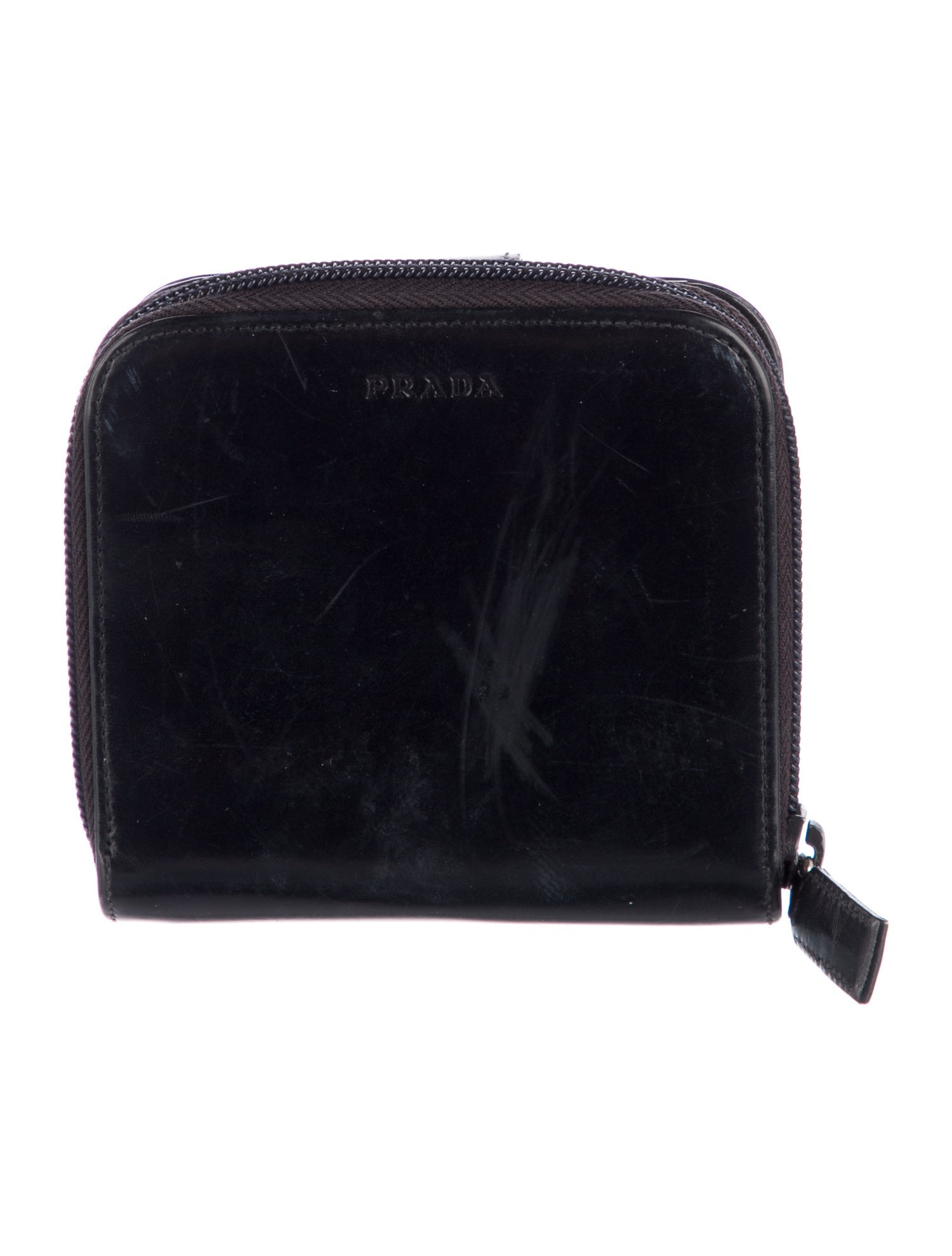 Prada Leather Compact Wallet