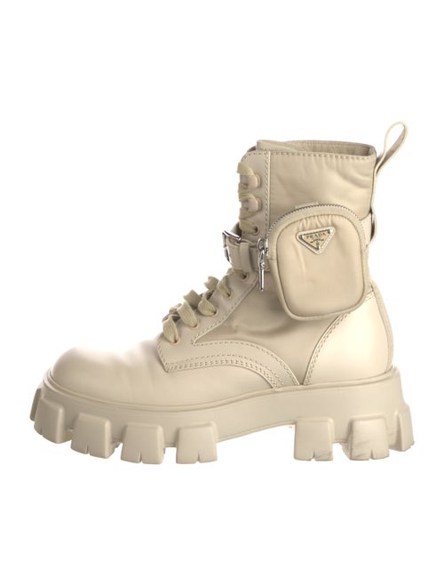 Prada Patent Leather Combat Boots