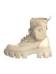 Prada Patent Leather Combat Boots