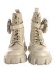 Prada Patent Leather Combat Boots