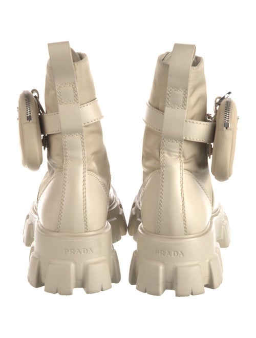 Prada Patent Leather Combat Boots