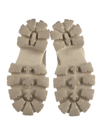 Prada Patent Leather Combat Boots