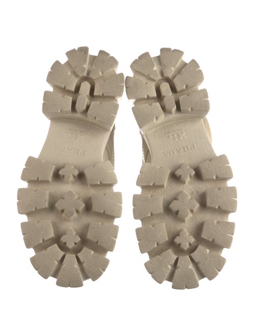 Prada Patent Leather Combat Boots