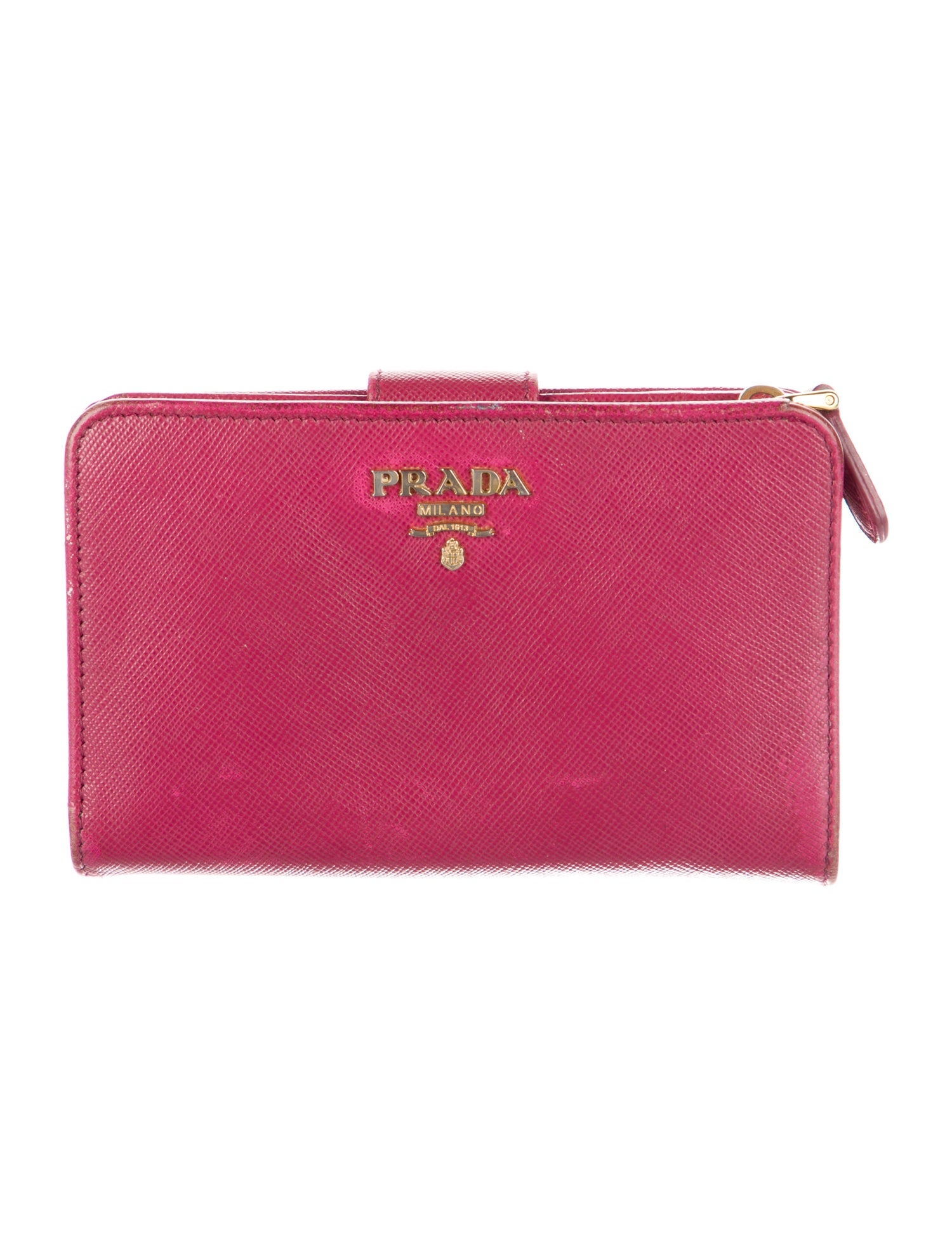 Prada Saffiano Leather French Purse